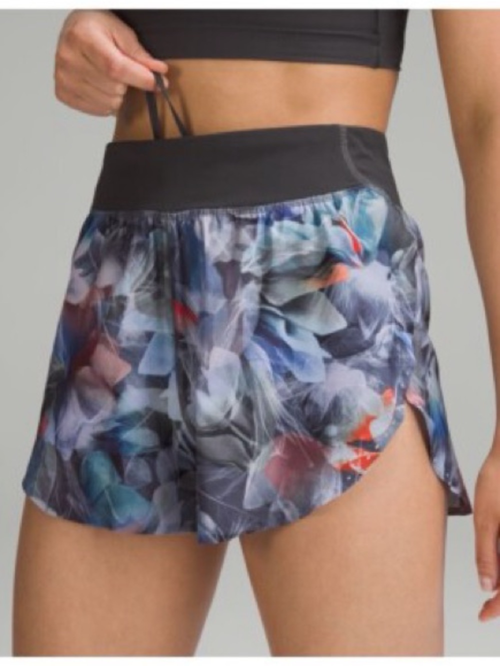 Lululemon Fast and Free Reflective High-Rise Classic-Fit Short 3" size 6